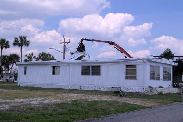 Mobile Home Demolition in Camas