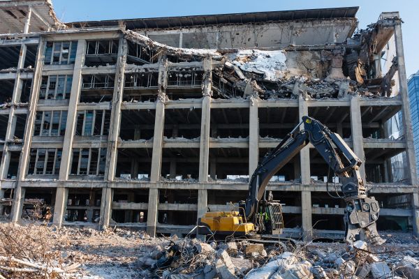 Commercial Building Demolition in Camas